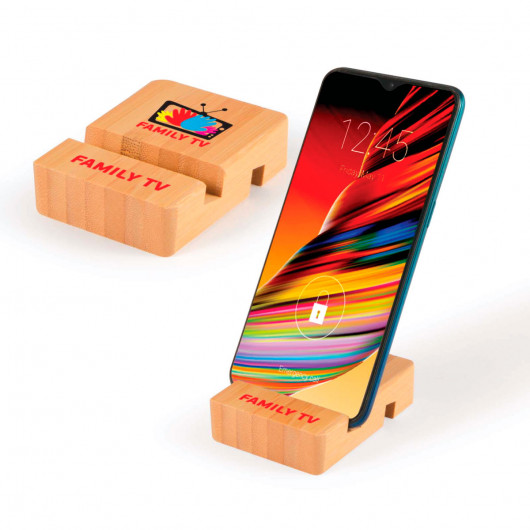 Promotional Terra Bamboo Tablet and Phone Stand Main